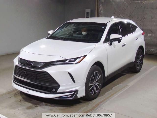 toyota harrier 2022 quick_quick_6BA-MXUA80_MXUA80-0082780 image 1