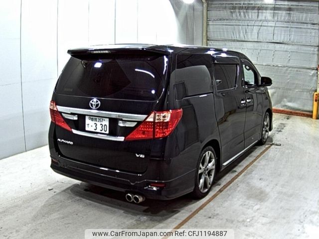 toyota alphard 2011 -TOYOTA 【姫路 357て0330】--Alphard GGH20W--GGH20-8052870---TOYOTA 【姫路 357て0330】--Alphard GGH20W--GGH20-8052870- image 2
