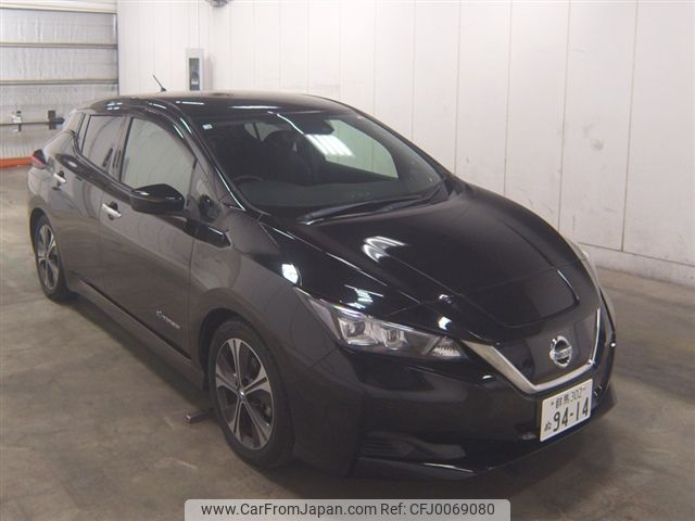 nissan leaf 2018 -NISSAN 【群馬 302ﾇ9414】--Leaf ZE1--031598---NISSAN 【群馬 302ﾇ9414】--Leaf ZE1--031598- image 1