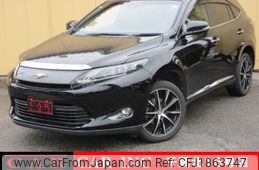 toyota harrier 2016 CFJ1863747