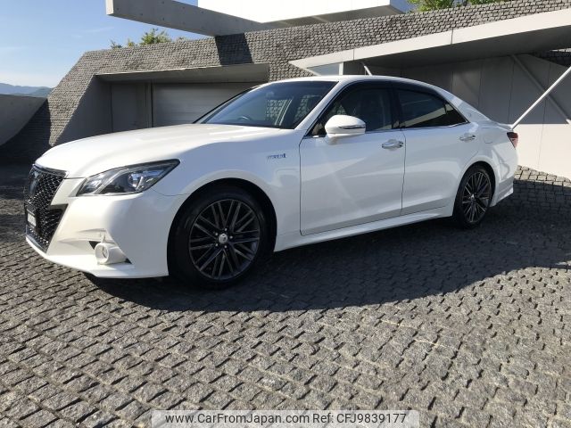 toyota crown 2014 -TOYOTA--Crown DAA-AWS210--AWS210-6071613---TOYOTA--Crown DAA-AWS210--AWS210-6071613- image 2