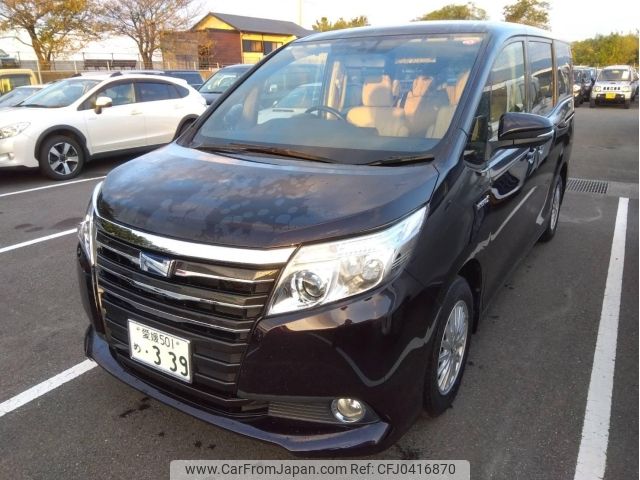 toyota noah 2014 -TOYOTA 【愛媛 501め0339】--Noah ZWR80G--ZWR80-0056981---TOYOTA 【愛媛 501め0339】--Noah ZWR80G--ZWR80-0056981- image 1