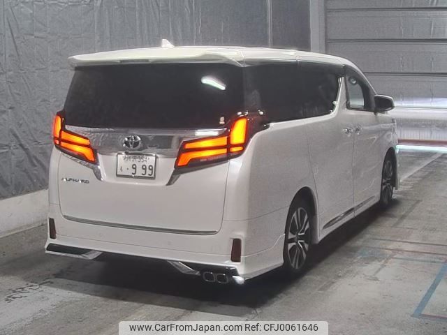 toyota alphard 2021 -TOYOTA 【所沢 354も999】--Alphard AGH30W-0387096---TOYOTA 【所沢 354も999】--Alphard AGH30W-0387096- image 2