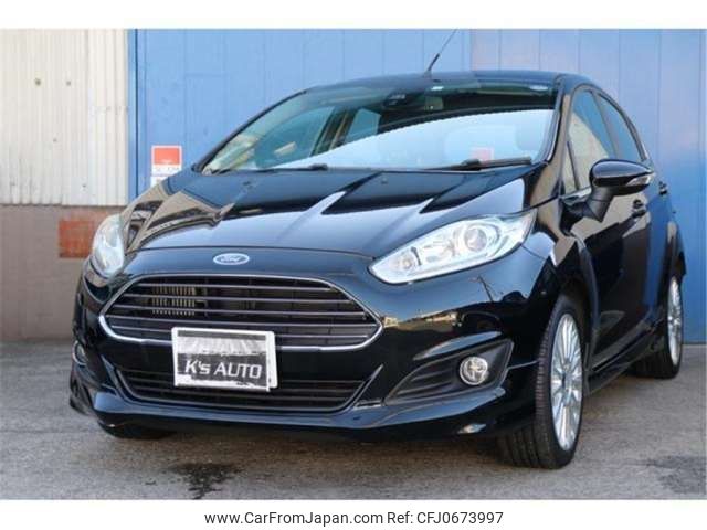 ford fiesta 2014 -FORD--Ford Fiesta ABA-WF0SFJ--WF0DXXGAKDDE63501---FORD--Ford Fiesta ABA-WF0SFJ--WF0DXXGAKDDE63501- image 1