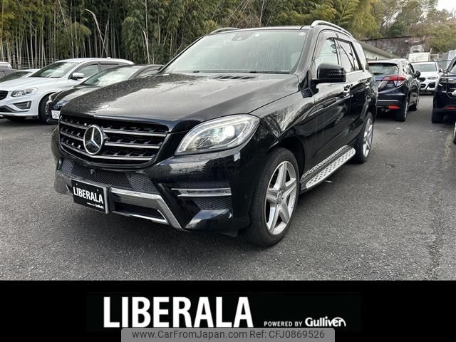 mercedes-benz ml-class 2014 -MERCEDES-BENZ--Benz ML LDA-166024--WDC1660242A471537---MERCEDES-BENZ--Benz ML LDA-166024--WDC1660242A471537- image 1