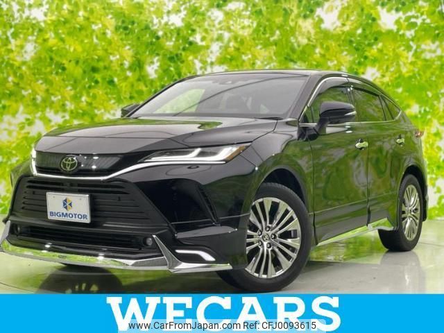 toyota harrier 2023 quick_quick_6BA-MXUA80_MXUA80-0105210 image 1