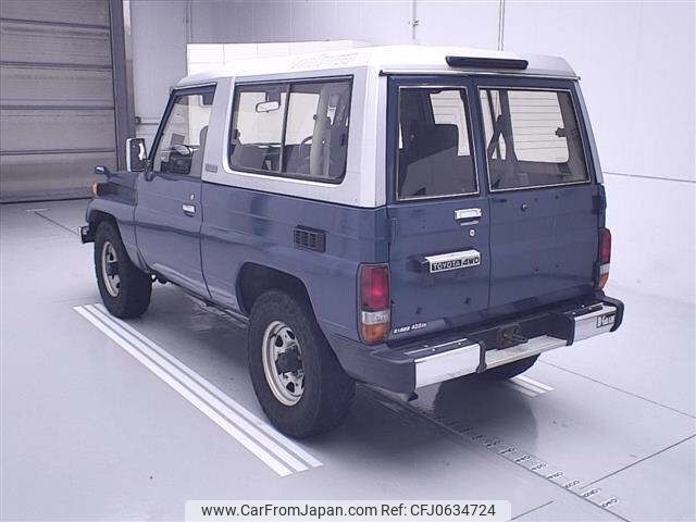 toyota land-cruiser 1996 -TOYOTA--Land Cruiser HZJ73HV-0006125---TOYOTA--Land Cruiser HZJ73HV-0006125- image 2