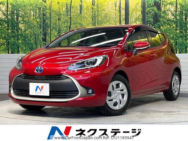 toyota aqua 2021 -TOYOTA--AQUA 6AA-MXPK11--MXPK11-2000585---TOYOTA--AQUA 6AA-MXPK11--MXPK11-2000585- image 1