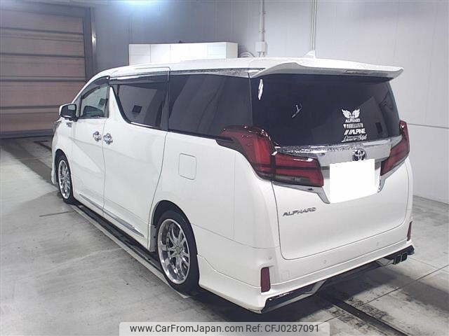 toyota alphard 2020 -TOYOTA 【神戸 312ﾇ21】--Alphard AGH30W-0355891---TOYOTA 【神戸 312ﾇ21】--Alphard AGH30W-0355891- image 2