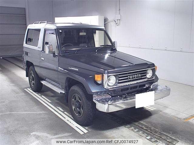 toyota land-cruiser 1992 -TOYOTA 【和歌山 400ﾁ4882】--Land Cruiser HZJ73HV-0004216---TOYOTA 【和歌山 400ﾁ4882】--Land Cruiser HZJ73HV-0004216- image 1