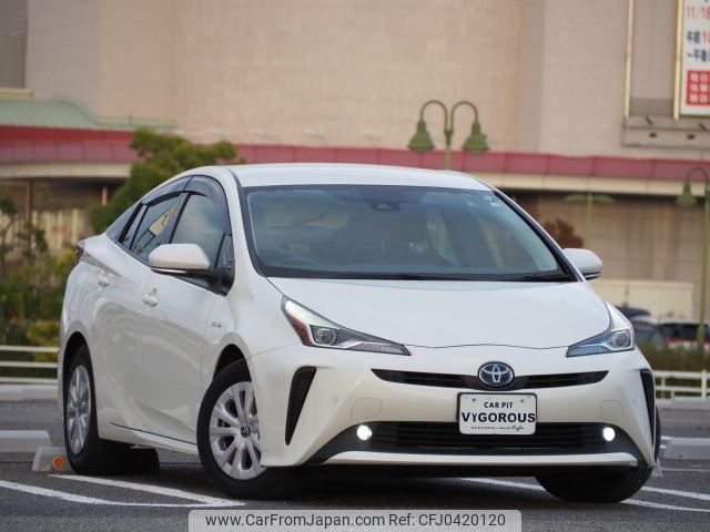 toyota prius 2020 -TOYOTA--Prius DAA-ZVW51--ZVW51-6141672---TOYOTA--Prius DAA-ZVW51--ZVW51-6141672- image 1