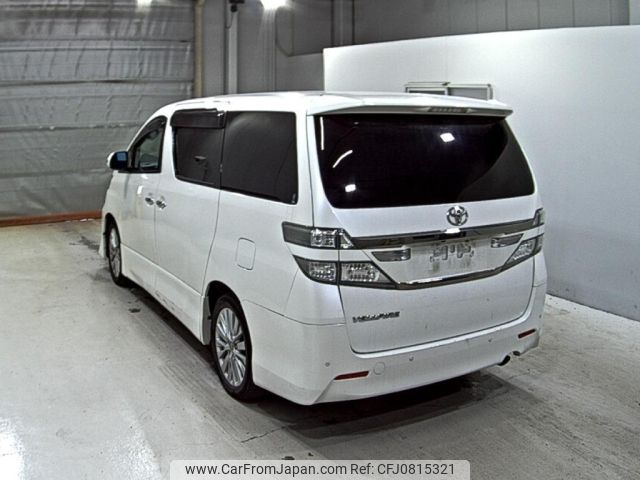 toyota vellfire 2012 -TOYOTA--Vellfire ANH20W-8203021---TOYOTA--Vellfire ANH20W-8203021- image 2