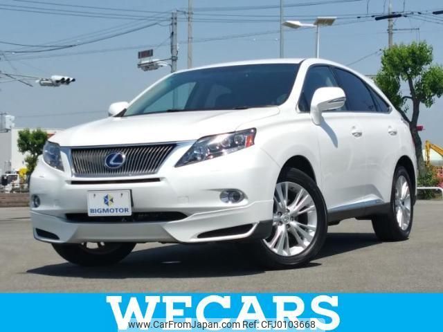 lexus rx 2010 quick_quick_DAA-GYL10W_GYL10-2404019 image 1