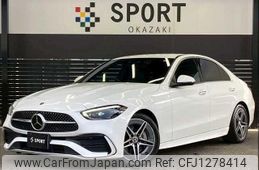mercedes-benz c-class 2022 quick_quick_3CA-206004C_W1K2060042F019021