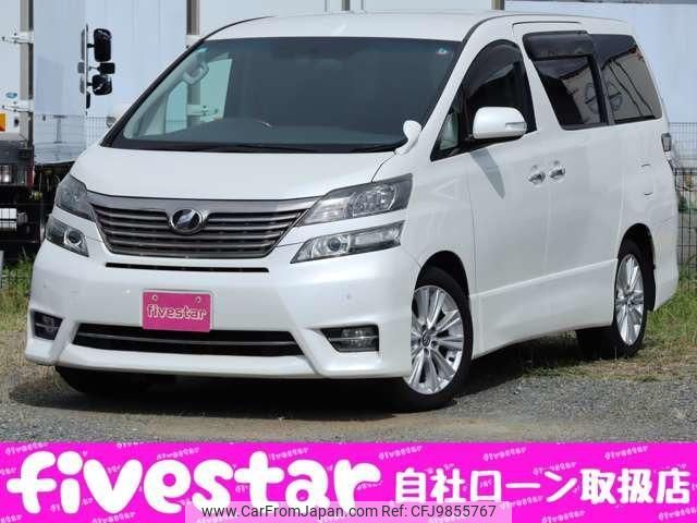 toyota vellfire 2009 -TOYOTA 【名変中 】--Vellfire ANH20W--8049349---TOYOTA 【名変中 】--Vellfire ANH20W--8049349- image 1