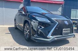 lexus rx 2016 -TOYOTA 【名古屋 307ﾐ4077】--RX DAA-GYL25W--GYL25-0005618---TOYOTA 【名古屋 307ﾐ4077】--RX DAA-GYL25W--GYL25-0005618-