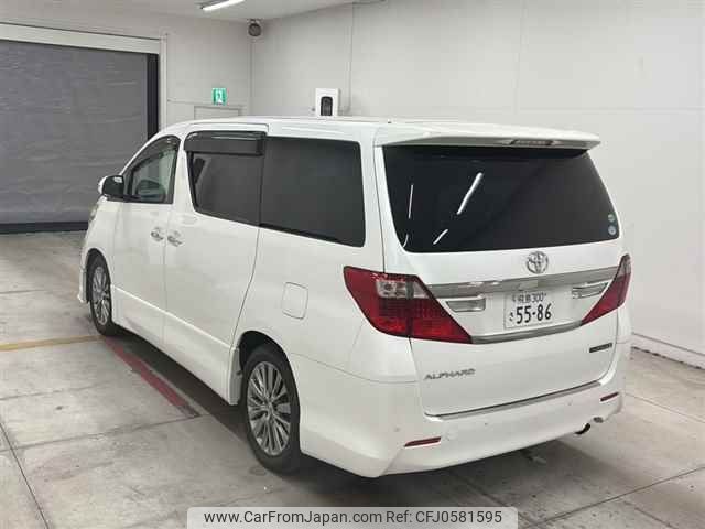 toyota alphard 2013 -TOYOTA 【飛鳥 300サ5586】--Alphard ANH20W-8309585---TOYOTA 【飛鳥 300サ5586】--Alphard ANH20W-8309585- image 2