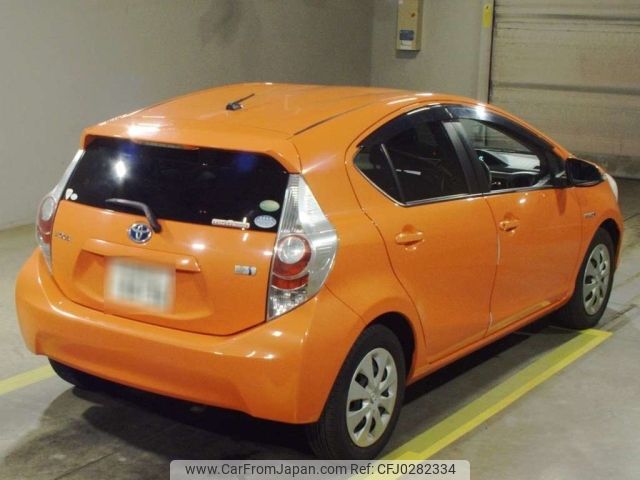 toyota aqua 2012 -TOYOTA 【札幌 503そ8496】--AQUA NHP10-2034580---TOYOTA 【札幌 503そ8496】--AQUA NHP10-2034580- image 2