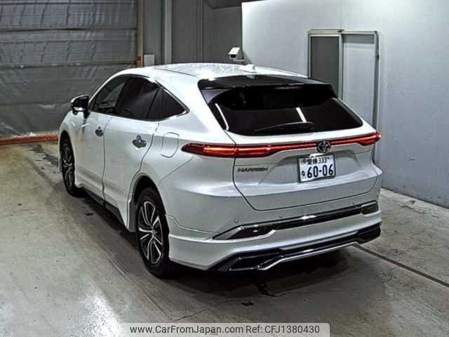 toyota harrier 2021 -TOYOTA 【愛媛 333な6006】--Harrier MXUA80-0039643---TOYOTA 【愛媛 333な6006】--Harrier MXUA80-0039643- image 2