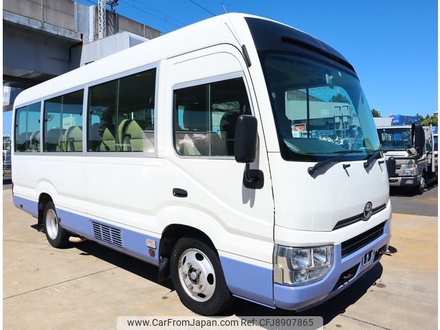 Used TOYOTA COASTER 2018 Apr CFJ8907865 in good condition for sale