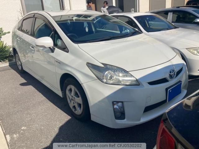 toyota prius 2010 -TOYOTA--Prius DAA-ZVW30--ZVW30-1203712---TOYOTA--Prius DAA-ZVW30--ZVW30-1203712- image 2