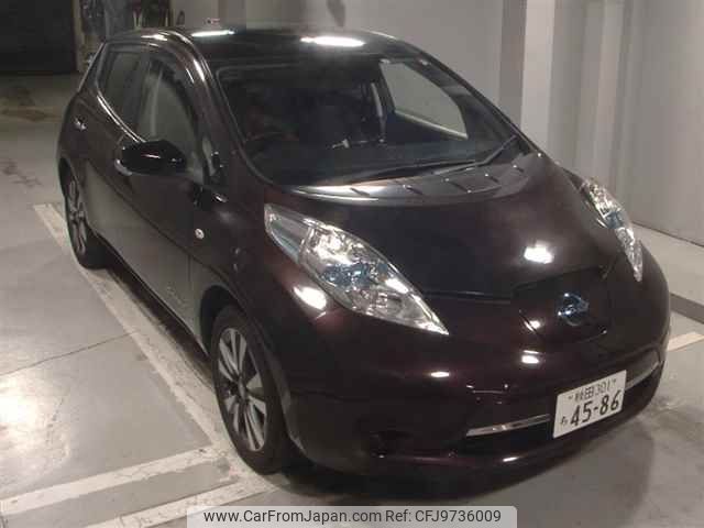 nissan leaf 2017 -NISSAN 【秋田 301ﾁ4586】--Leaf AZE0-224592---NISSAN 【秋田 301ﾁ4586】--Leaf AZE0-224592- image 1