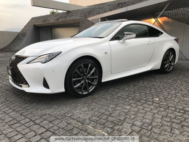 lexus rc 2020 -LEXUS--Lexus RC DAA-AVC10--AVC10-6006123---LEXUS--Lexus RC DAA-AVC10--AVC10-6006123- image 2