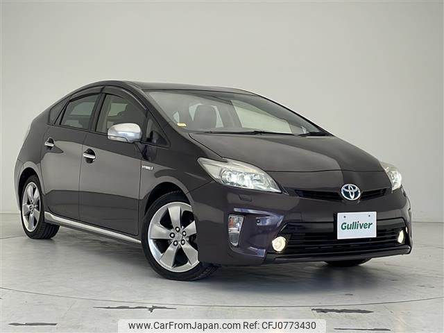 toyota prius 2013 -TOYOTA--Prius DAA-ZVW30--ZVW30-1744406---TOYOTA--Prius DAA-ZVW30--ZVW30-1744406- image 1