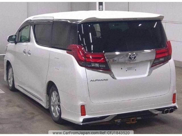 toyota alphard 2017 CFJ1843520 image 2