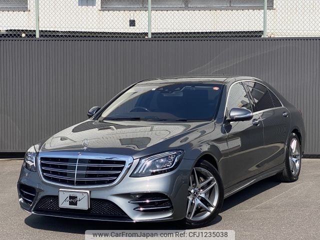 mercedes-benz s-class 2019 -MERCEDES-BENZ--Benz S Class DBA-222183--WDD2221832A372072---MERCEDES-BENZ--Benz S Class DBA-222183--WDD2221832A372072- image 1