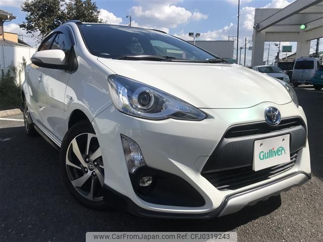 toyota aqua 2017 -TOYOTA--AQUA DAA-NHP10--NHP10-6607132---TOYOTA--AQUA DAA-NHP10--NHP10-6607132- image 1