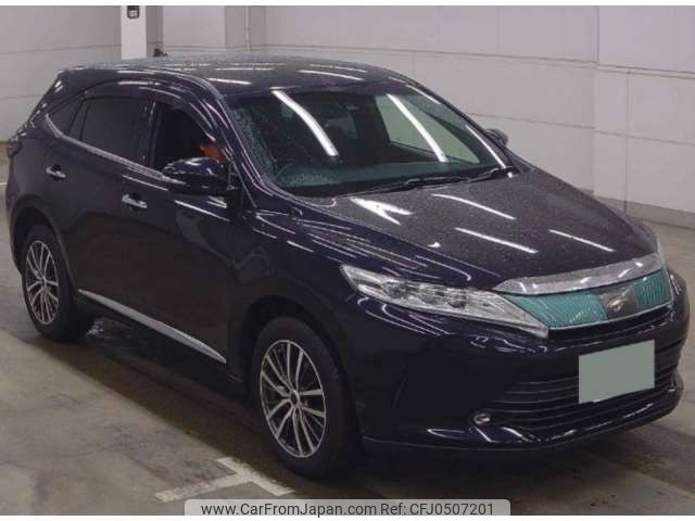 toyota harrier 2017 -TOYOTA--Harrier DBA-ZSU65W--ZSU65-0026583---TOYOTA--Harrier DBA-ZSU65W--ZSU65-0026583- image 1