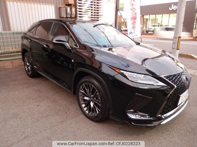 lexus rx 2019 -LEXUS--Lexus RX DAA-GYL20W--GYL20-0009594---LEXUS--Lexus RX DAA-GYL20W--GYL20-0009594- image 1