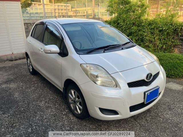 toyota vitz 2009 -TOYOTA--Vitz DBA-KSP90--KSP90-5161395---TOYOTA--Vitz DBA-KSP90--KSP90-5161395- image 1