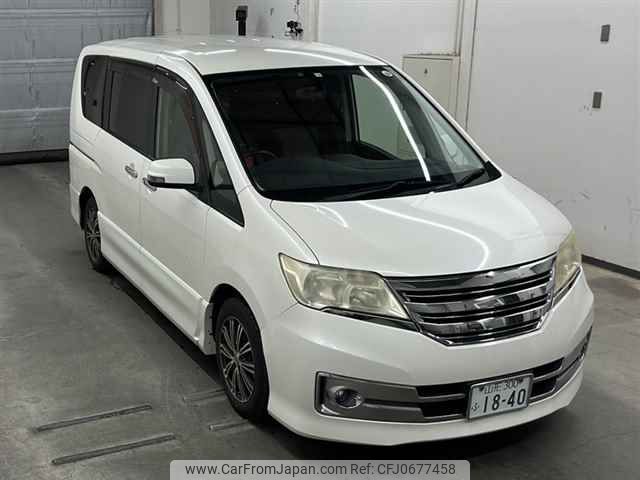 nissan serena 2012 -NISSAN 【山形 300フ1840】--Serena C26-038746---NISSAN 【山形 300フ1840】--Serena C26-038746- image 1