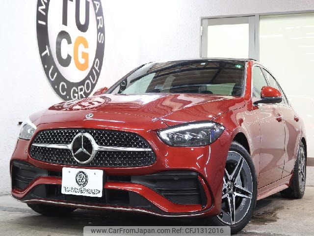 mercedes-benz c-class 2022 -MERCEDES-BENZ--Benz C Class 5AA-206043C--W1K2060432R032101---MERCEDES-BENZ--Benz C Class 5AA-206043C--W1K2060432R032101- image 1