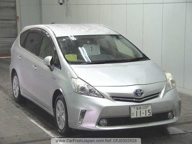 toyota prius-α 2013 -TOYOTA 【福島 335ﾄ1115】--Prius α ZVW40W-3066632---TOYOTA 【福島 335ﾄ1115】--Prius α ZVW40W-3066632- image 1