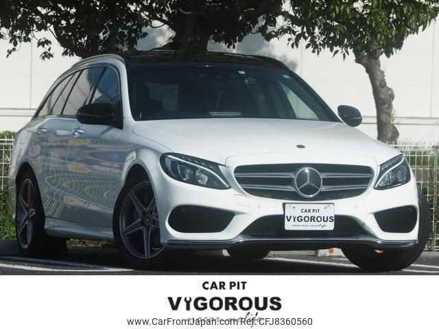 mercedes-benz c-class-station-wagon 2018 quick_quick_DBA-205240C_WDD2052402F679652 image 1