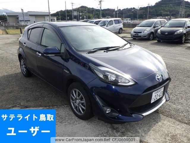 toyota aqua 2019 -TOYOTA 【鳥取 501さ2263】--AQUA NHP10-2647517---TOYOTA 【鳥取 501さ2263】--AQUA NHP10-2647517- image 1