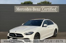 mercedes-benz c-class 2022 quick_quick_5AA-206043C_W1K2060432R035317