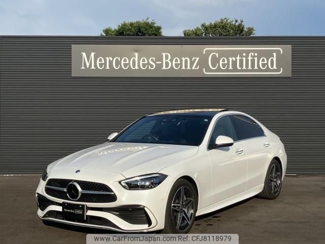 mercedes-benz c-class 2022 quick_quick_5AA-206043C_W1K2060432R035317 image 1