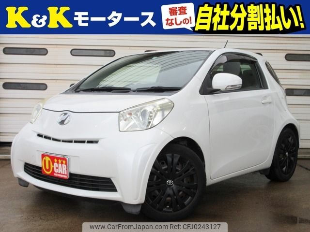 toyota iq 2009 -TOYOTA--iQ DBA-KGJ10--KGJ10-6016833---TOYOTA--iQ DBA-KGJ10--KGJ10-6016833- image 1