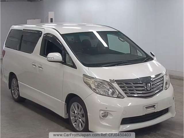 toyota alphard 2011 -TOYOTA--Alphard DBA-ANH20W--ANH20W-8185042---TOYOTA--Alphard DBA-ANH20W--ANH20W-8185042- image 1