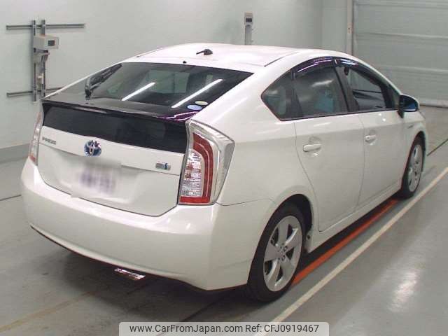 toyota prius 2012 CFJ0919467 image 2