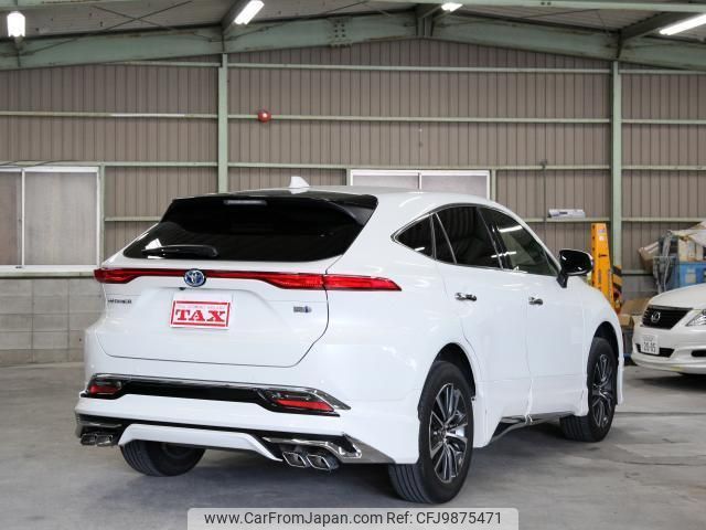 toyota harrier-hybrid 2022 quick_quick_AXUH80_AXUH80-0047059 image 2