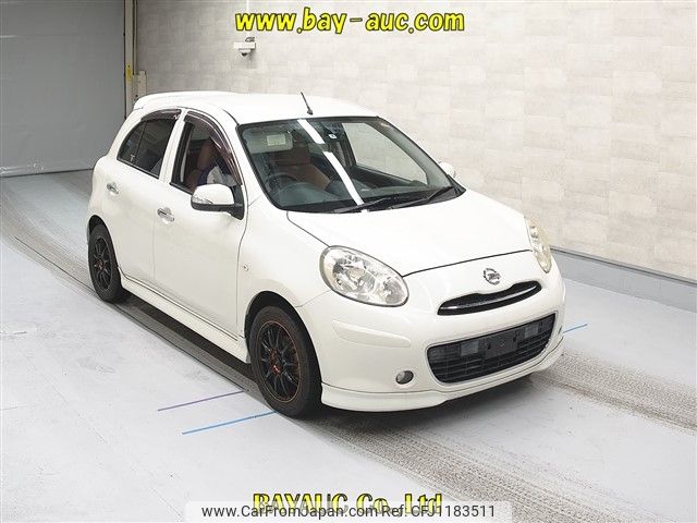 nissan march 2013 -NISSAN--March K13-718912---NISSAN--March K13-718912- image 1