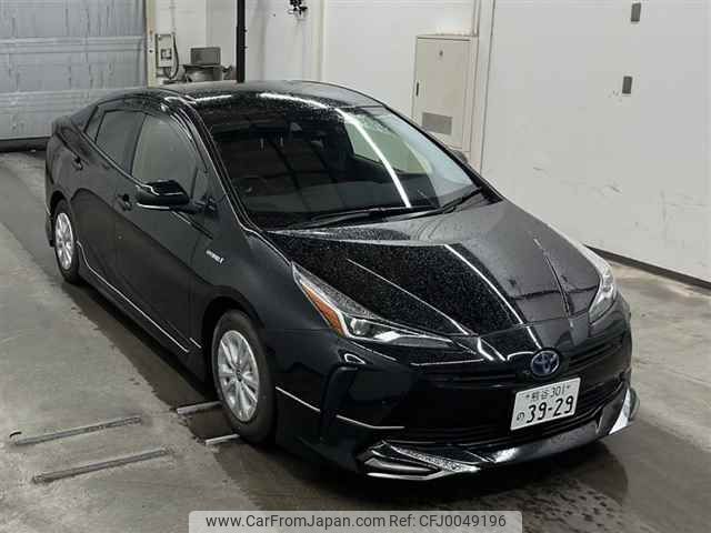 toyota prius 2022 -TOYOTA 【熊谷 301ノ3929】--Prius ZVW51-6234472---TOYOTA 【熊谷 301ノ3929】--Prius ZVW51-6234472- image 1