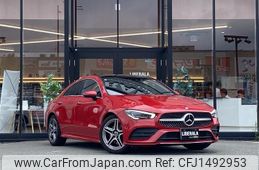 mercedes-benz cla-class 2019 -MERCEDES-BENZ--Benz CLA 3DA-118312M--WDD1183122N020974---MERCEDES-BENZ--Benz CLA 3DA-118312M--WDD1183122N020974-