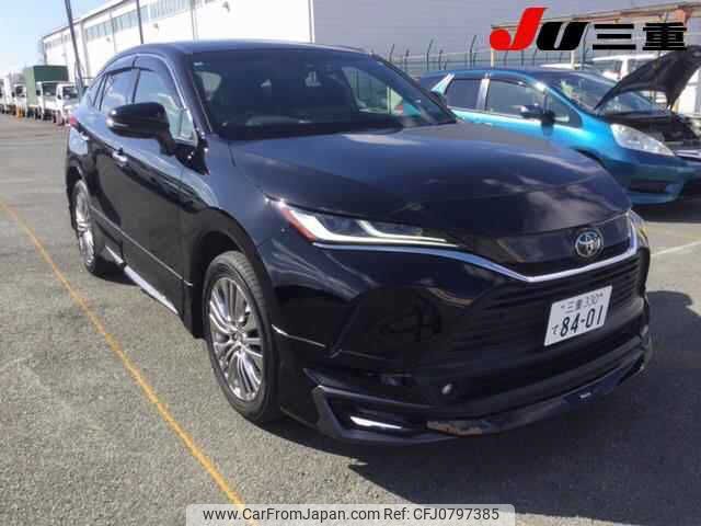 toyota harrier 2021 -TOYOTA 【三重 330ﾃ8401】--Harrier MXUA80-0053746---TOYOTA 【三重 330ﾃ8401】--Harrier MXUA80-0053746- image 1