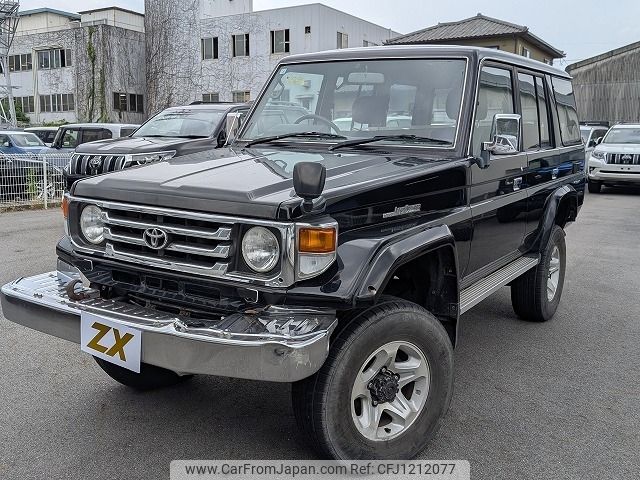 toyota land-cruiser 2000 -TOYOTA--Land Cruiser KG-HZJ76Kｶｲ--HZJ76-0001706---TOYOTA--Land Cruiser KG-HZJ76Kｶｲ--HZJ76-0001706- image 1